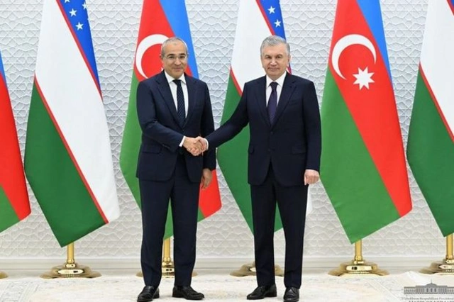 Рассмотрены вопросы дальнейшего развития азербайджано-узбекских отношений - ОБНОВЛЕНО + ФОТО